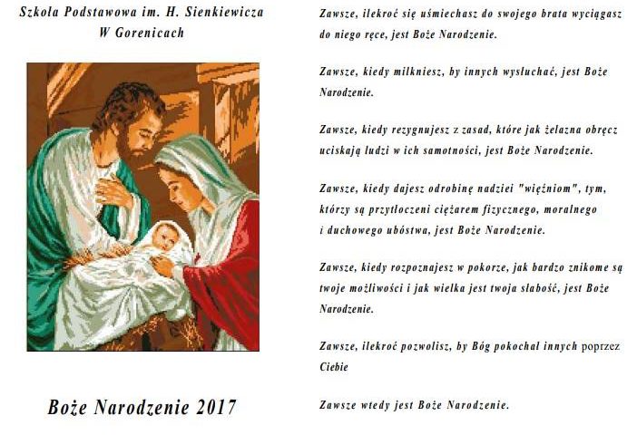 Więcej o: Szkoła Podstawowa im. H. Sienkiewicza w Gorenicach.