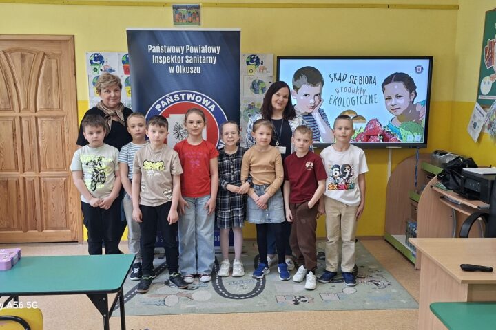 Więcej o: Skąd się biorą produkty ekologiczne?  – prelekcja Powiatowej Stacji Sanitarno – Epidemiologicznej w Olkuszu